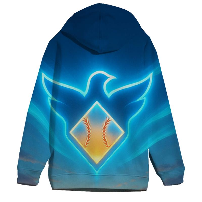 Blue Jays Aurora Diamond hoodies fashion