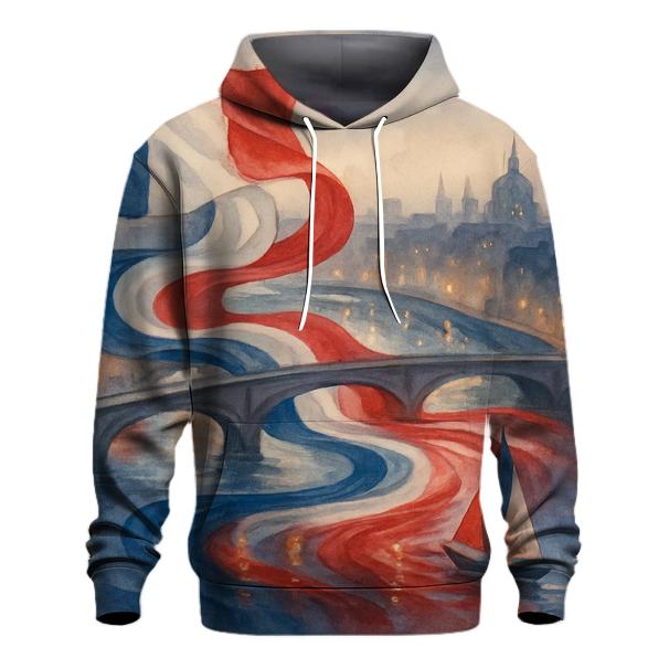 Tricolor Seine Drift hoodies fashion