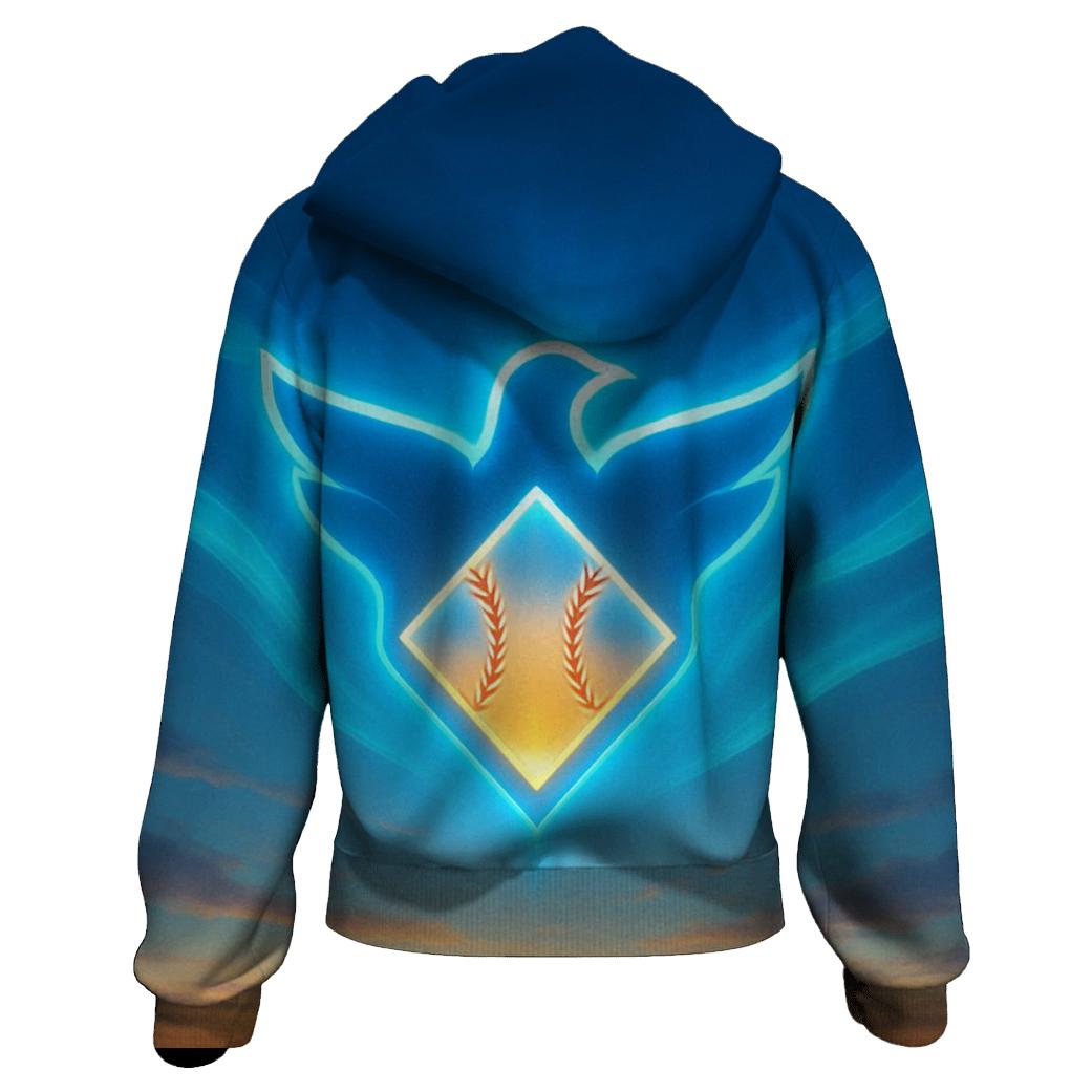 Blue Jays Aurora Diamond designer hoodies