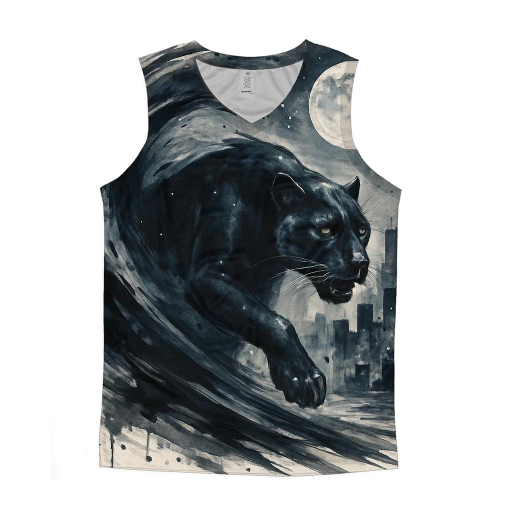 Inkstorm Panther designer workout tanks