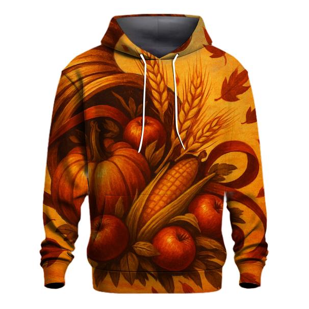 Cornucopia Carousel embroidered hoodies