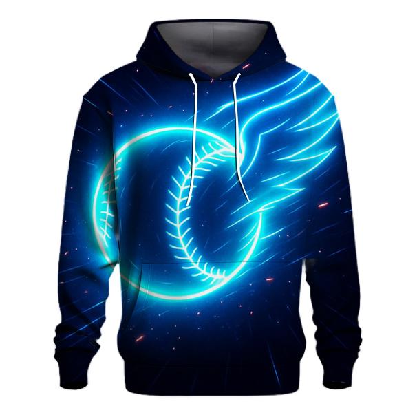 Blue Jays Neon Fastball embroidered hoodies
