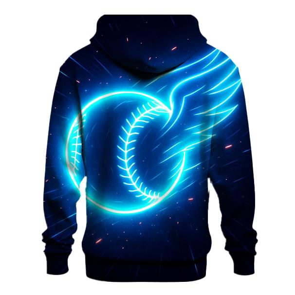 Blue Jays Neon Fastball embroidered hoodies