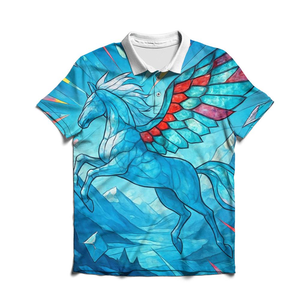 Glasswing Pegasus designer slim fit polos