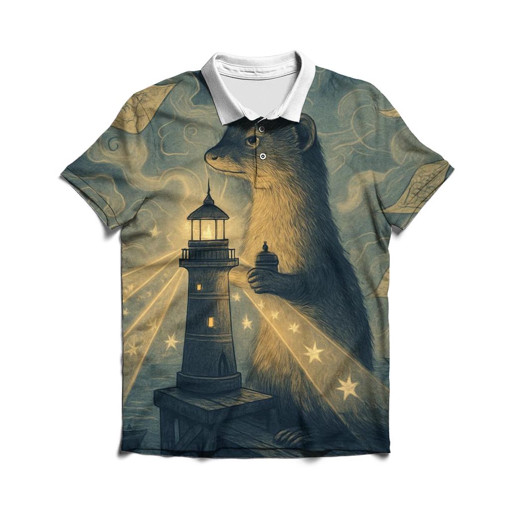Lighthouse Mongoose casual sports polo shirts