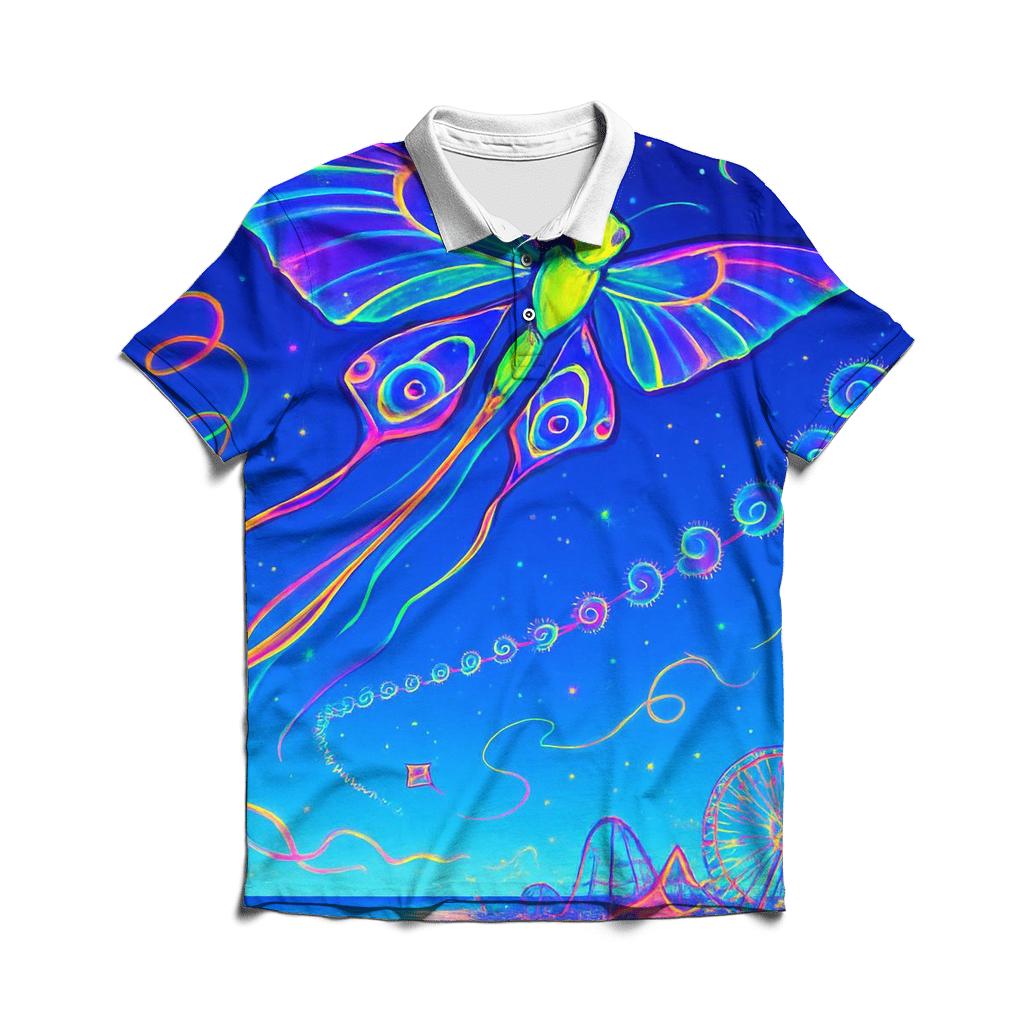 Quasar Kite Moth casual sports polo shirts
