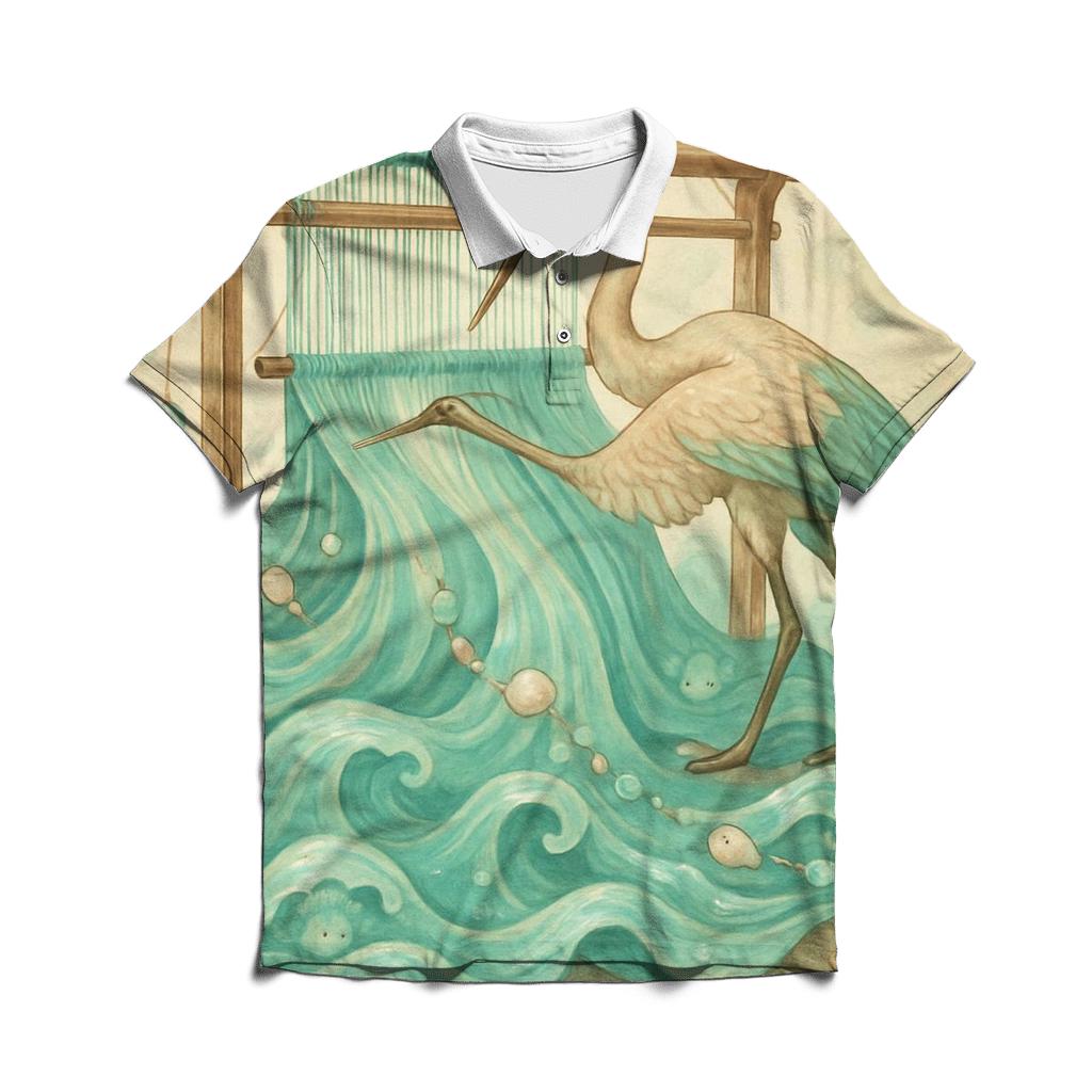 Fathom Loom Crane stylish collar polo tees