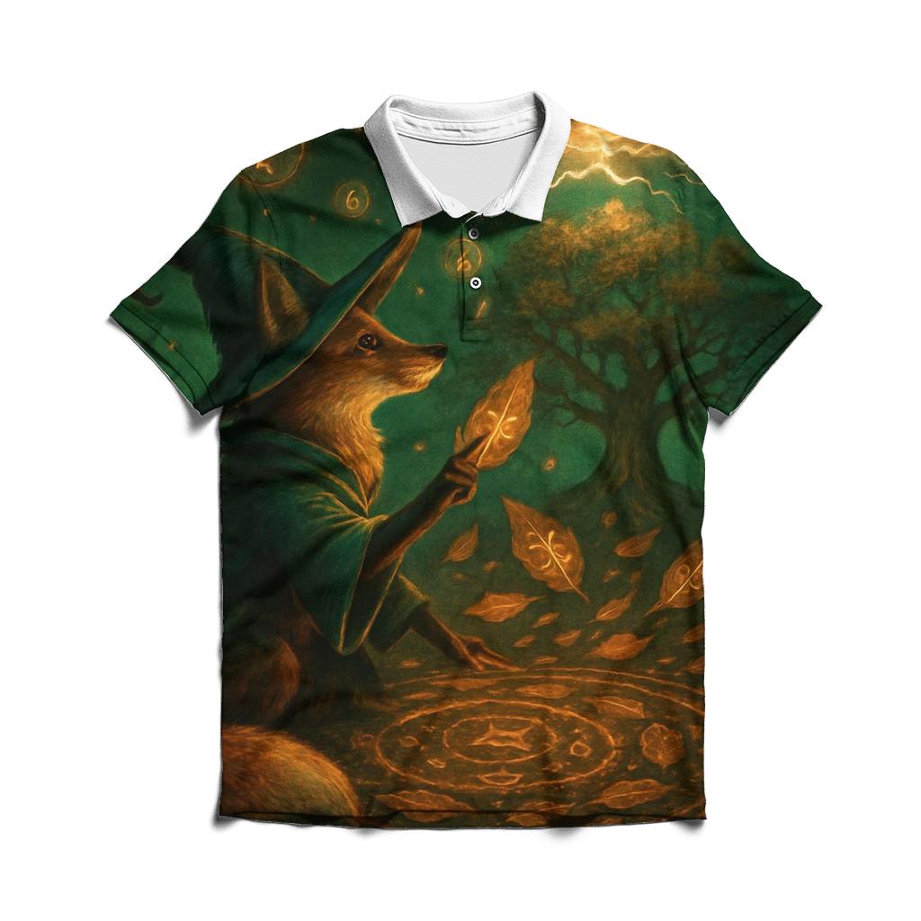 Copperleaf Fox Wizard casual sports polo shirts