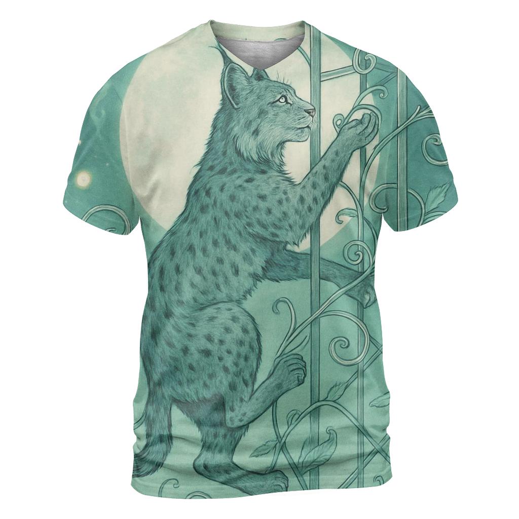 Moonvine Lynx statement graphic shirts
