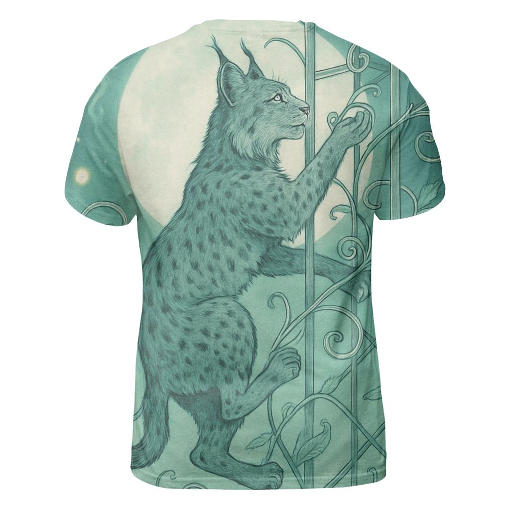 Moonvine Lynx statement graphic shirts