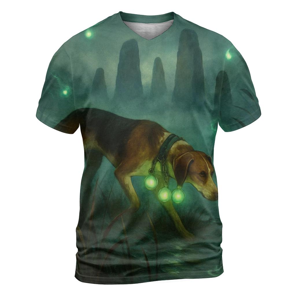 Marshlight Foxhound statement graphic shirts