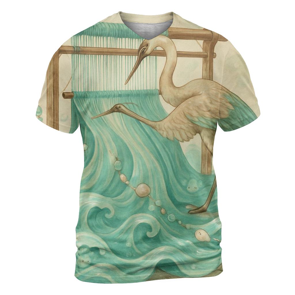 Fathom Loom Crane custom all-over print shirts