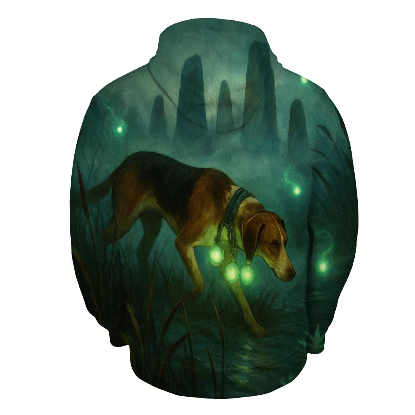 Marshlight Foxhound embroidered hoodies