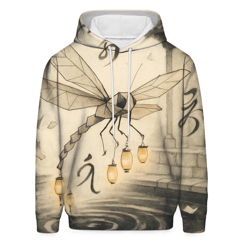 Paper Lantern Dragonfly hoodie styles