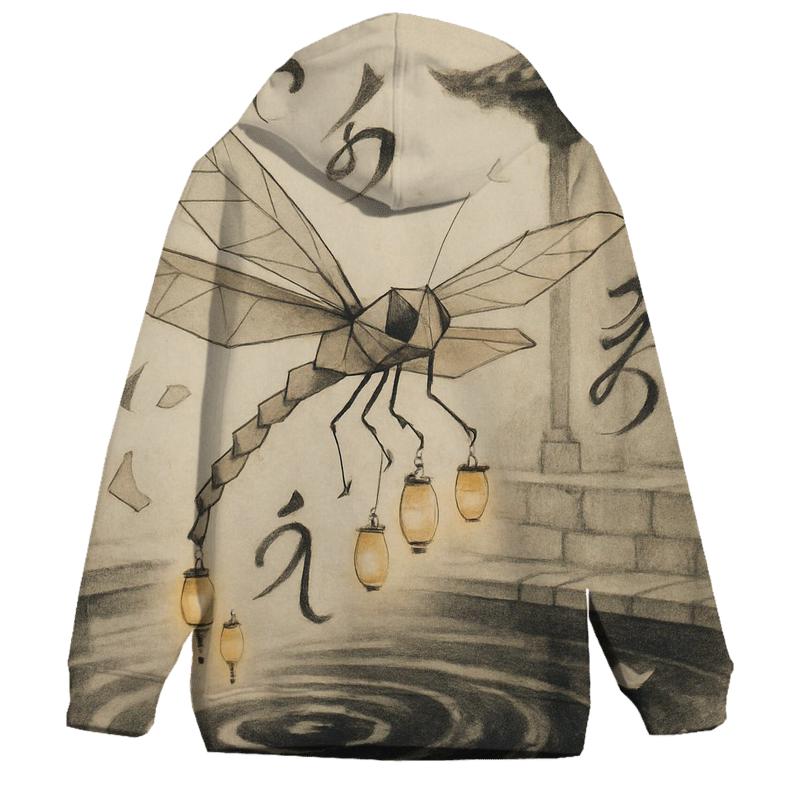 Paper Lantern Dragonfly hoodie styles