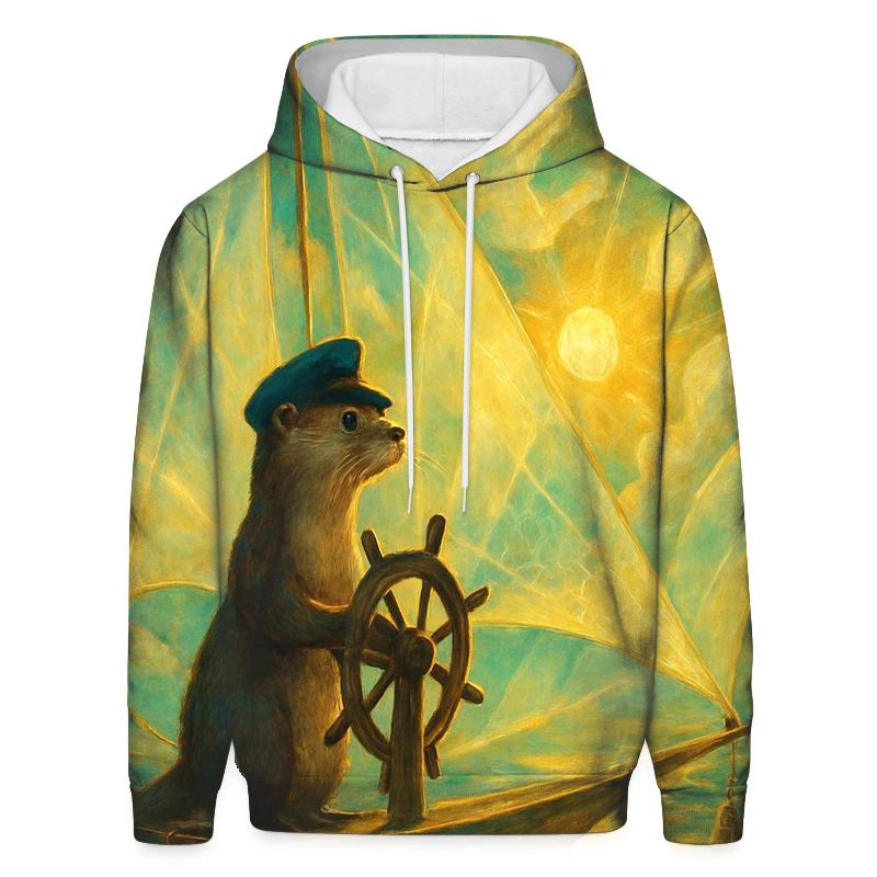 Solar Sail Otter graphic hoodies