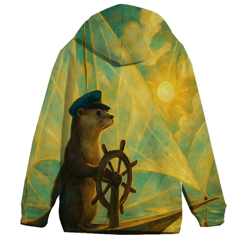Solar Sail Otter graphic hoodies