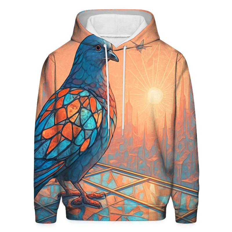 Glass City Pigeon hoodie designs