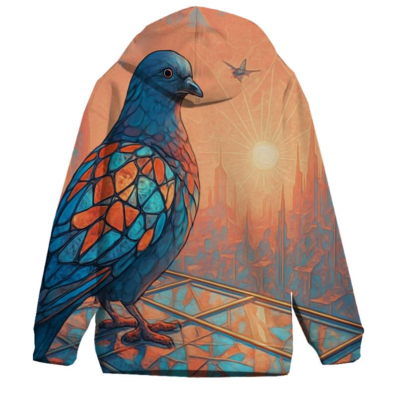 Glass City Pigeon hoodie designs