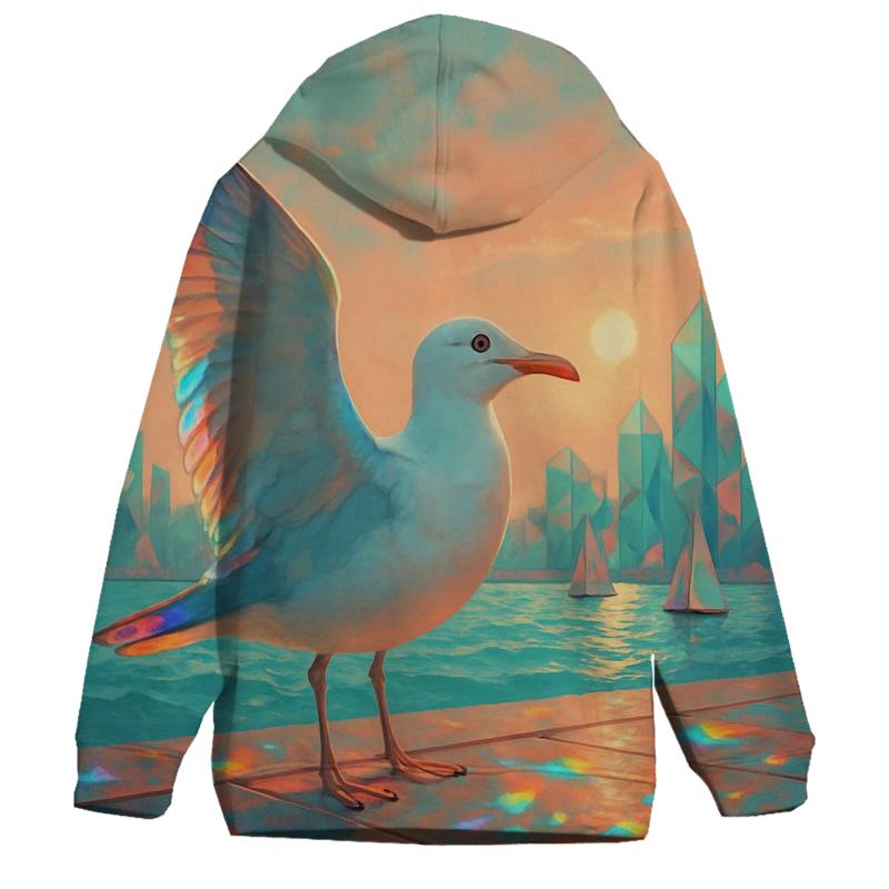 Prism Harbor Gull designer hoodies