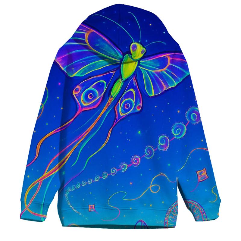 Quasar Kite Moth designer hoodies