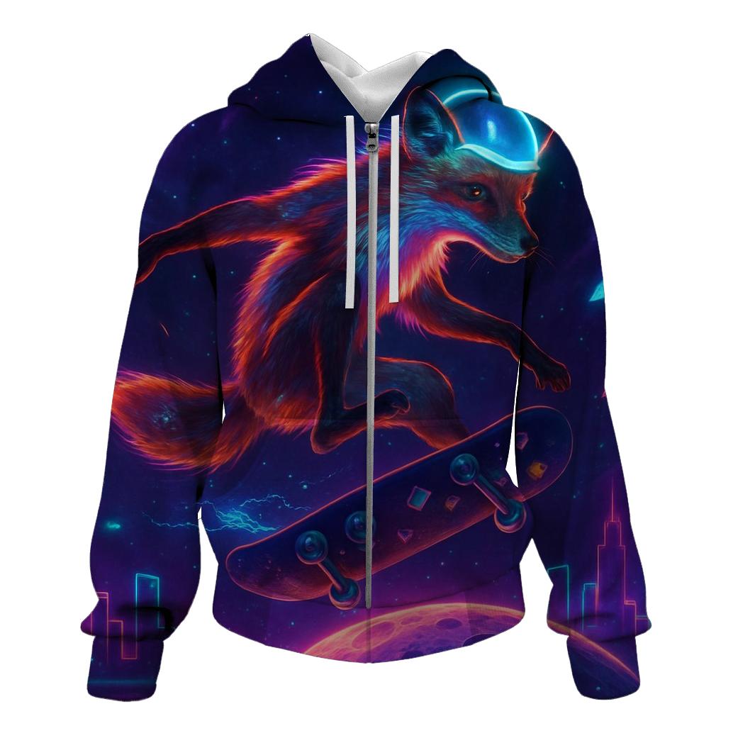 Nebula Skate Fox heavyweight hoodies
