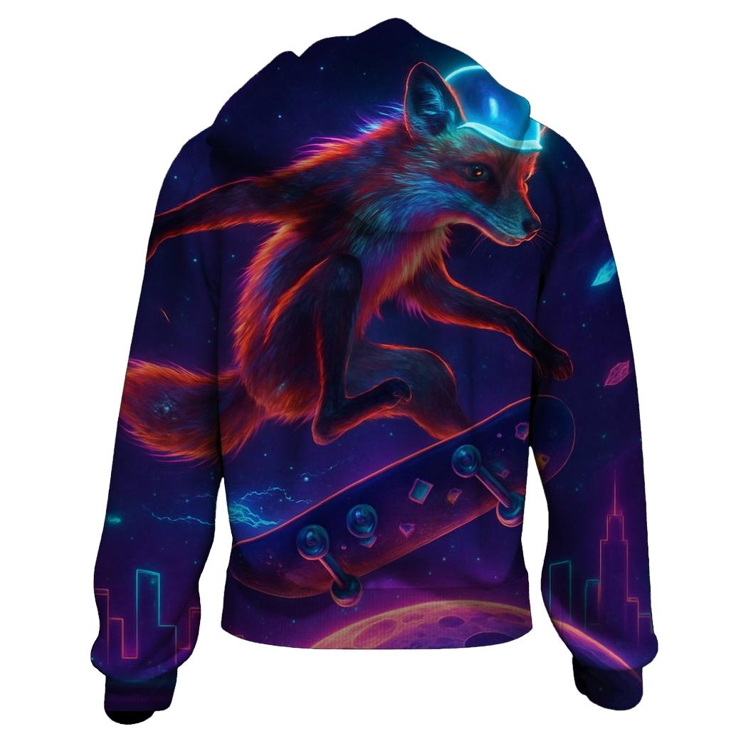 Nebula Skate Fox heavyweight hoodies
