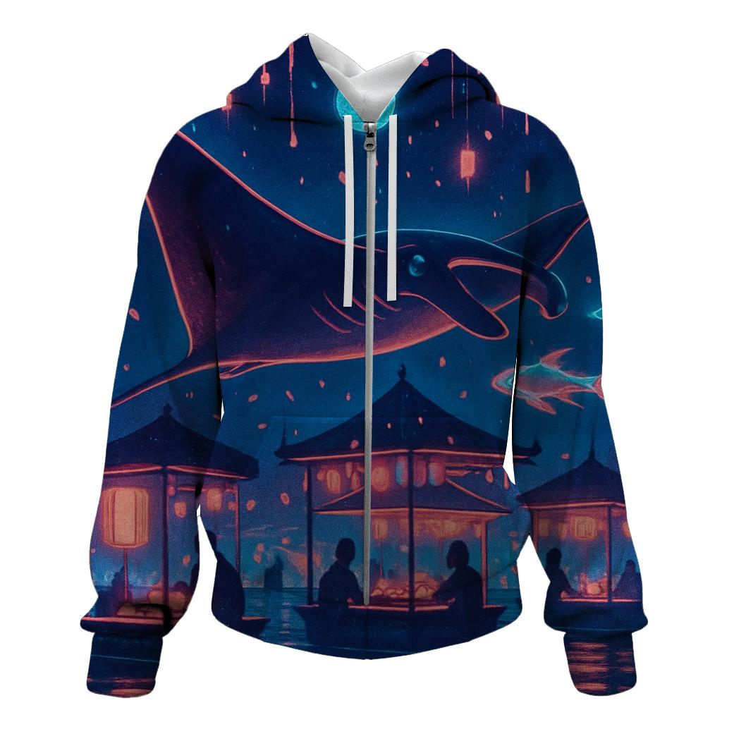 Midnight Market Manta lightweight hoodies