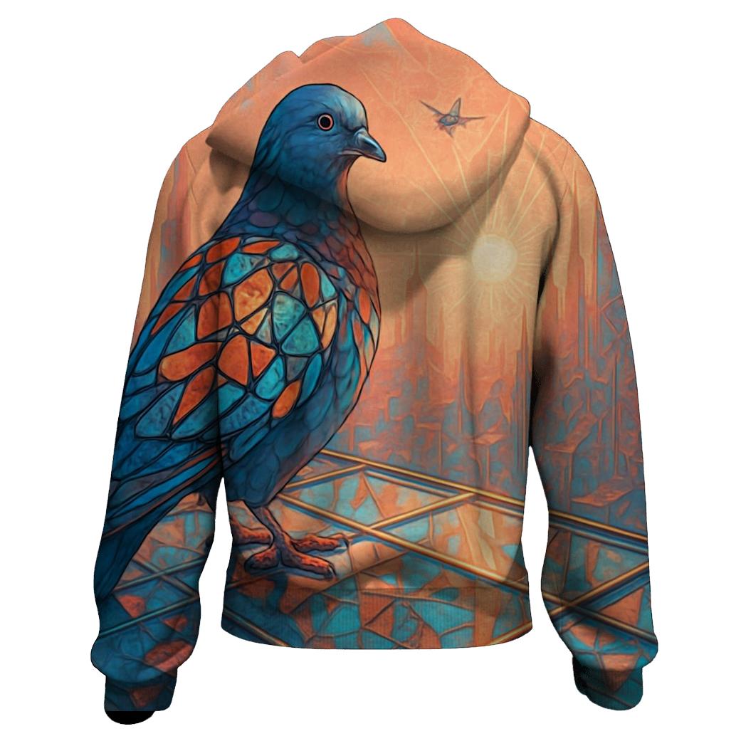 Glass City Pigeon heavyweight hoodies