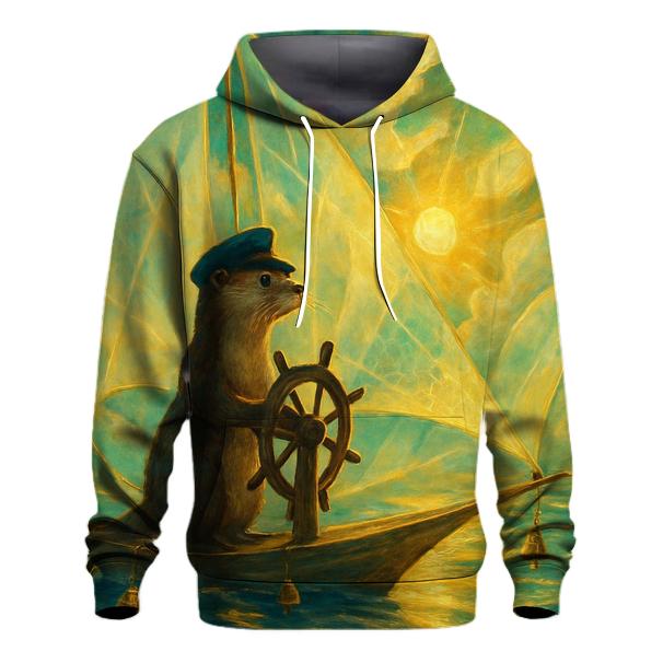 Solar Sail Otter pullover hoodies