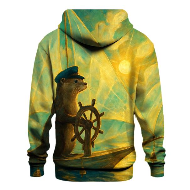 Solar Sail Otter pullover hoodies