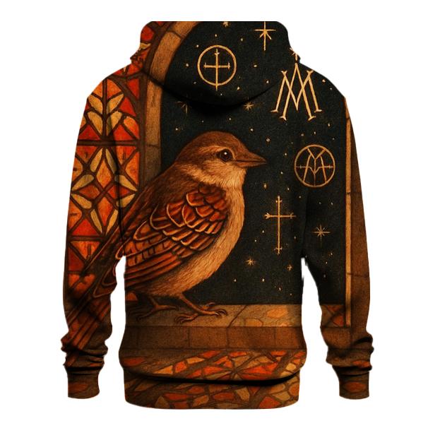 Latticewing Sparrow graphic hoodies