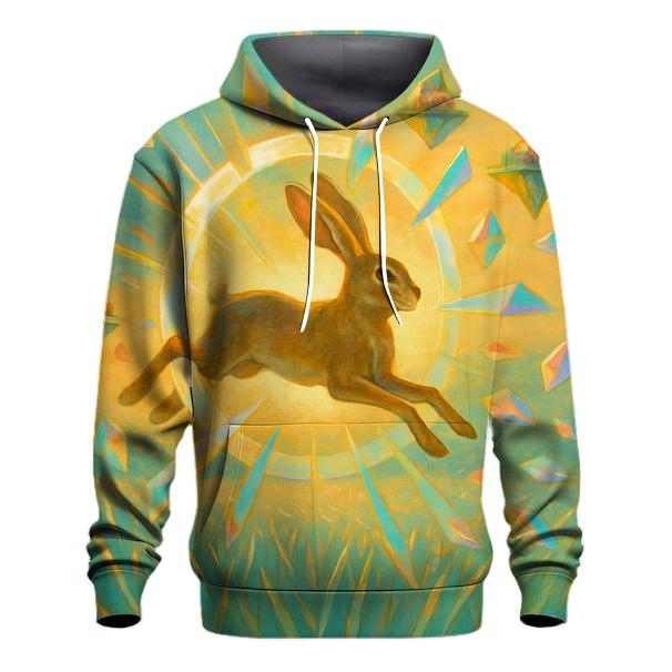 Solar Prism Hare custom hoodies
