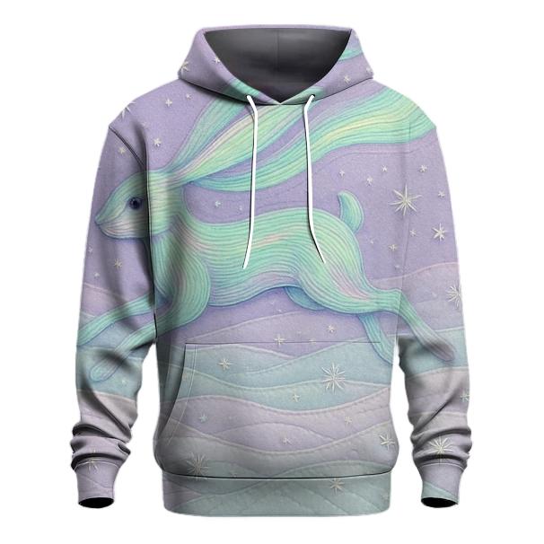 Stitched Aurora Hare hoodie designs