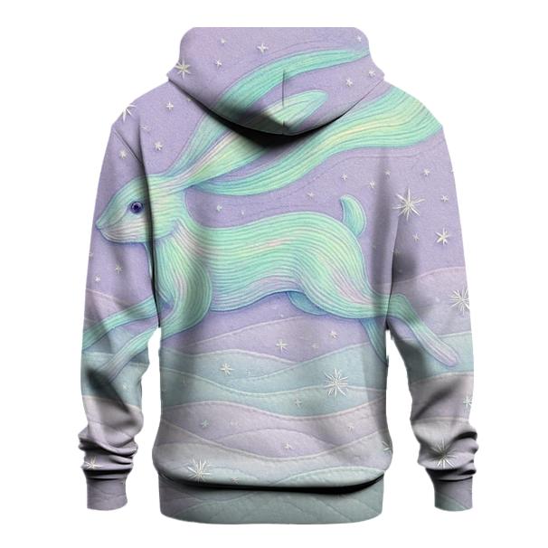 Stitched Aurora Hare hoodie designs
