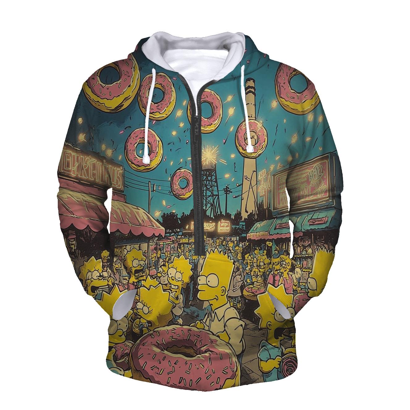 Springfield Night Market Mayhem heavyweight hoodies