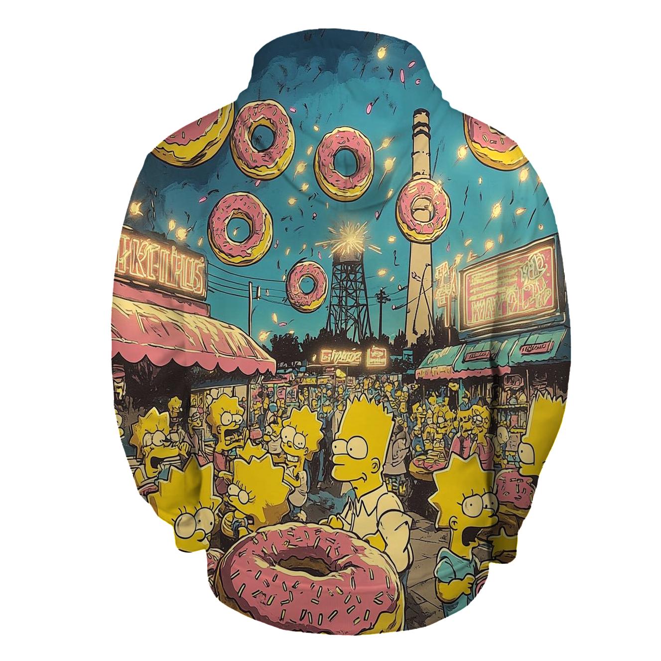 Springfield Night Market Mayhem heavyweight hoodies