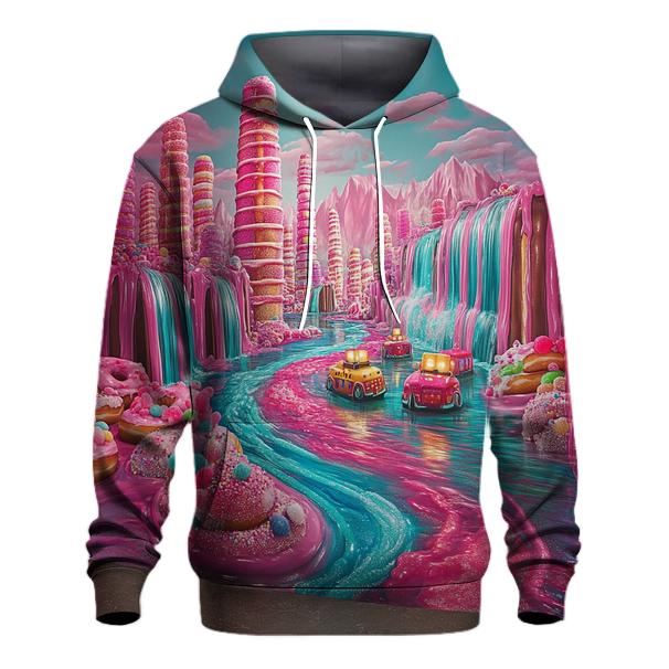 Sugar Rush Skyline pullover hoodies
