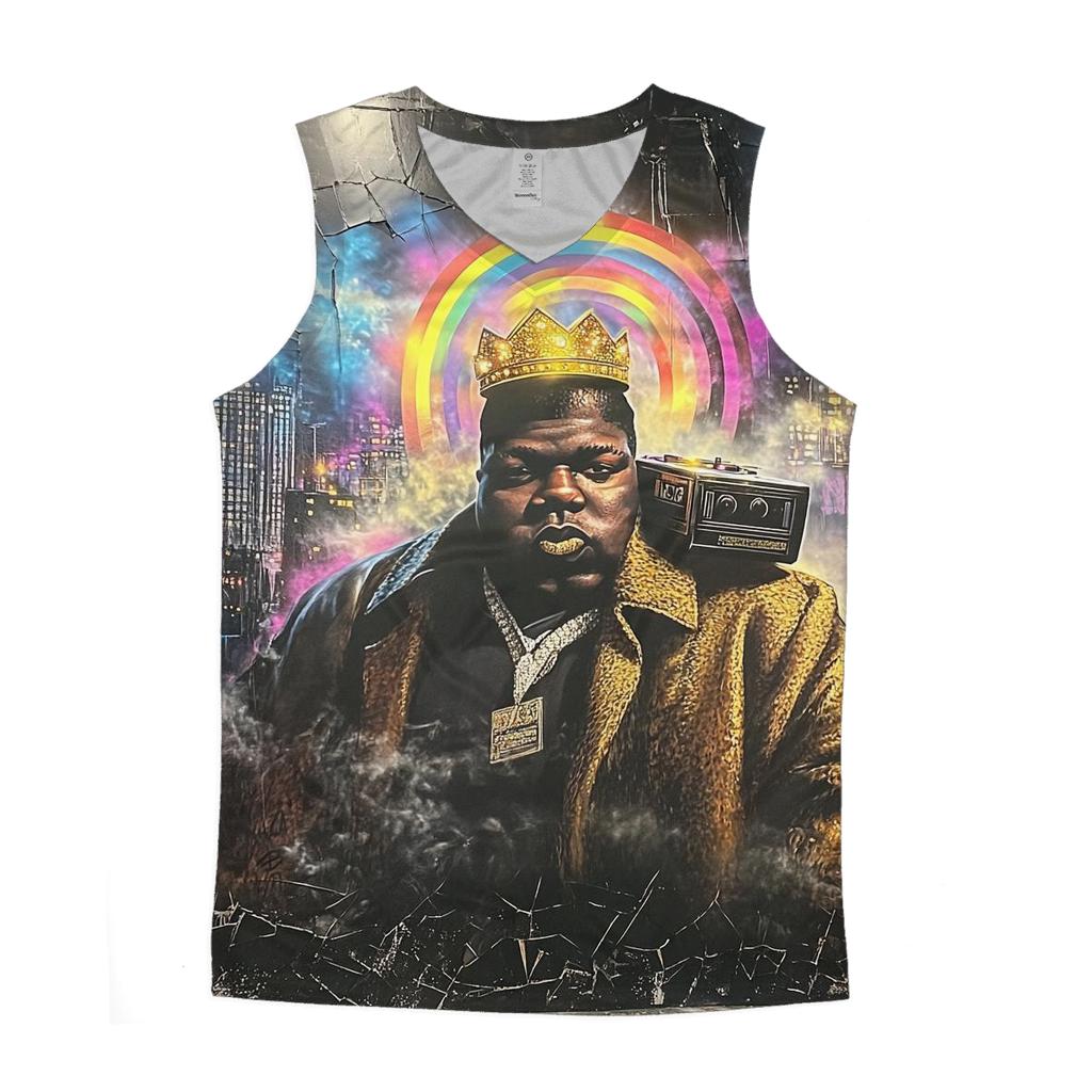 Concrete Galaxy Crown custom tank tops