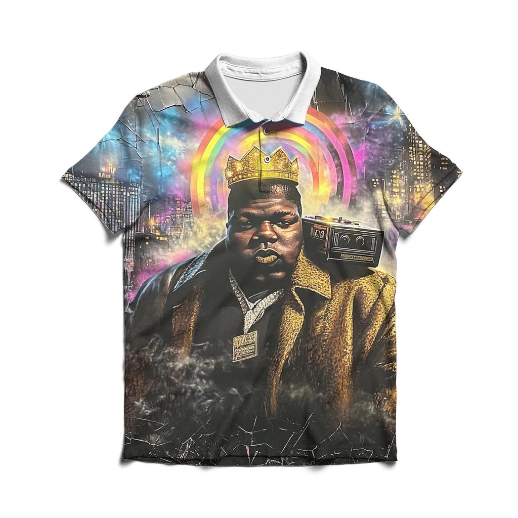 Concrete Galaxy Crown classic pique polos