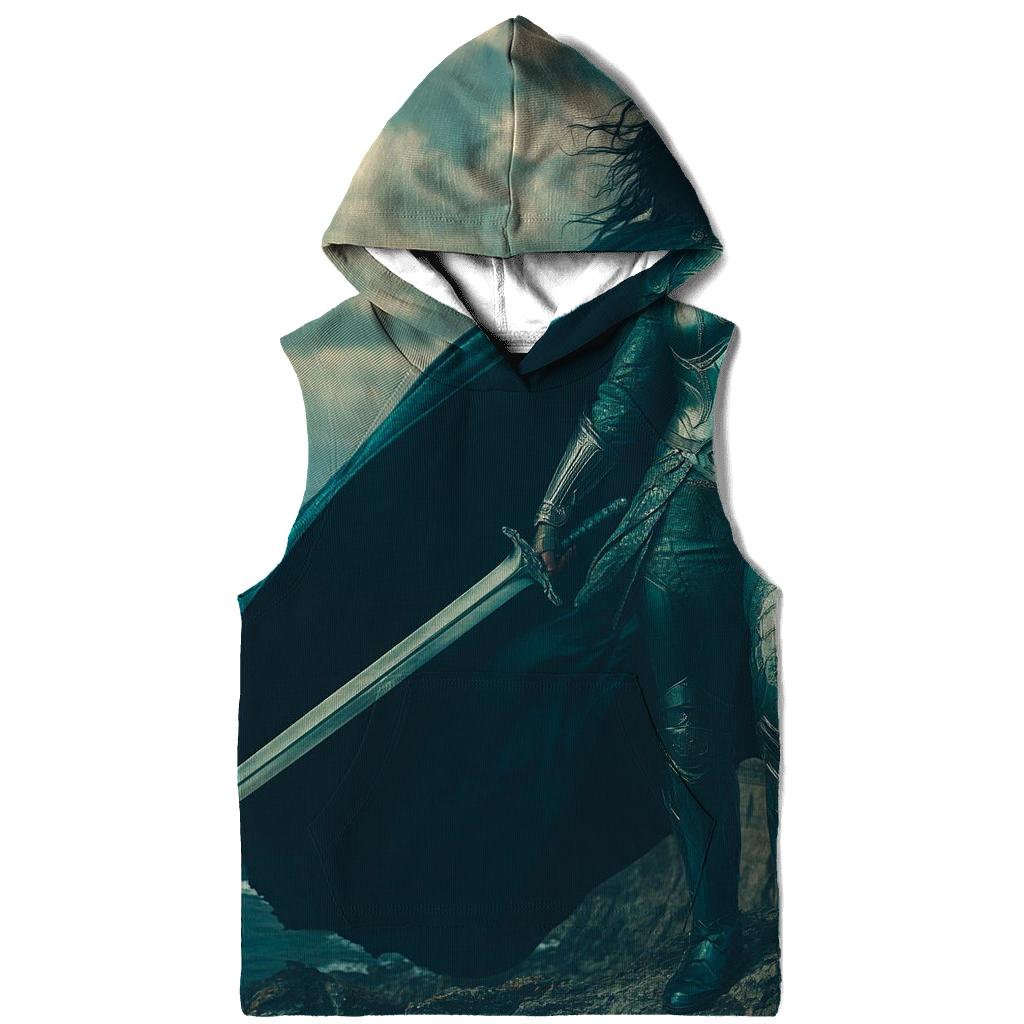 Tessa Thompson Valkyrie Stormborn Of New Asgard printed hoodies