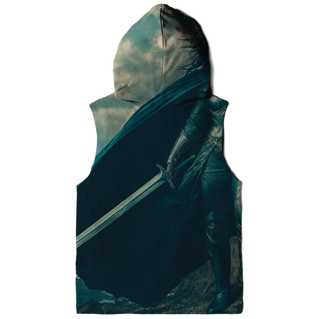 Tessa Thompson Valkyrie Stormborn Of New Asgard printed hoodies