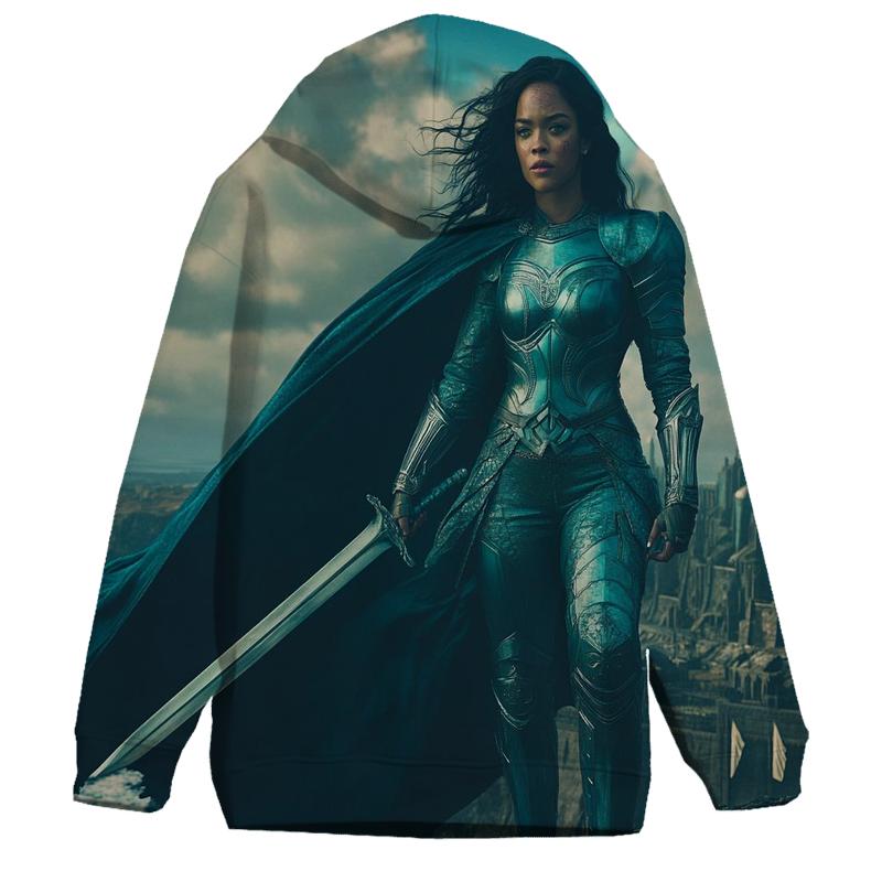 Tessa Thompson Valkyrie Stormborn Of New Asgard hoodies fashion