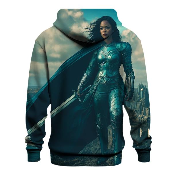 Tessa Thompson Valkyrie Stormborn Of New Asgard heavyweight hoodies