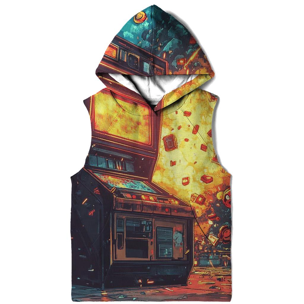 Pixel Pals Arcade Ambush premium hoodies