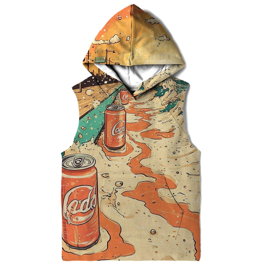 Sunset Surfboard Soda Showdown embroidered hoodies