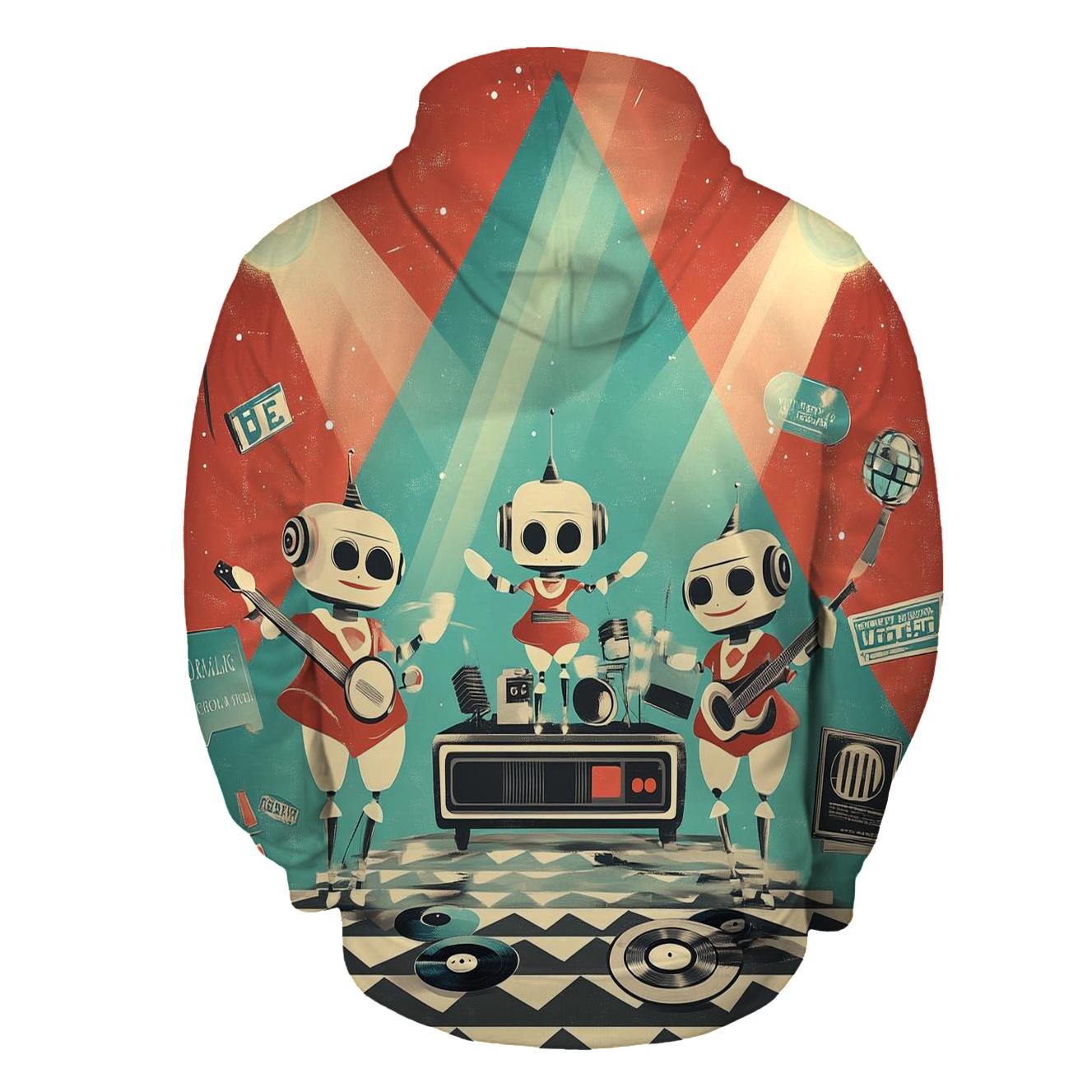 Toy Robot Rockabilly Riot hoodie trends