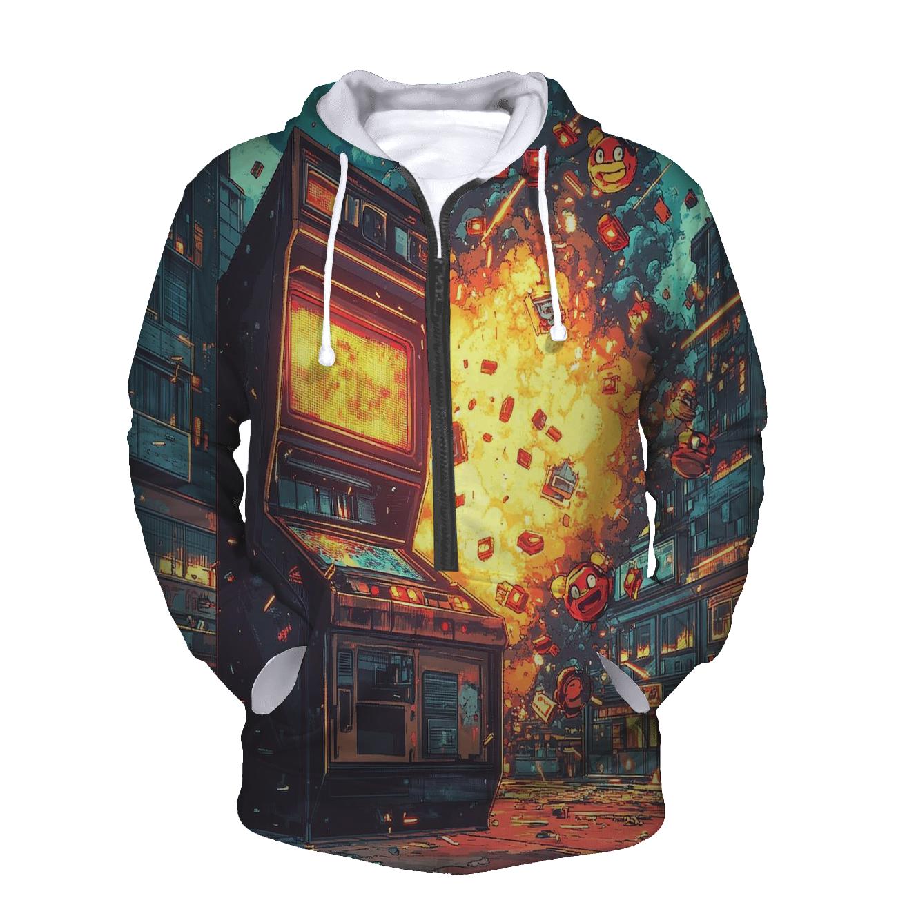 Pixel Pals Arcade Ambush hoodie styles