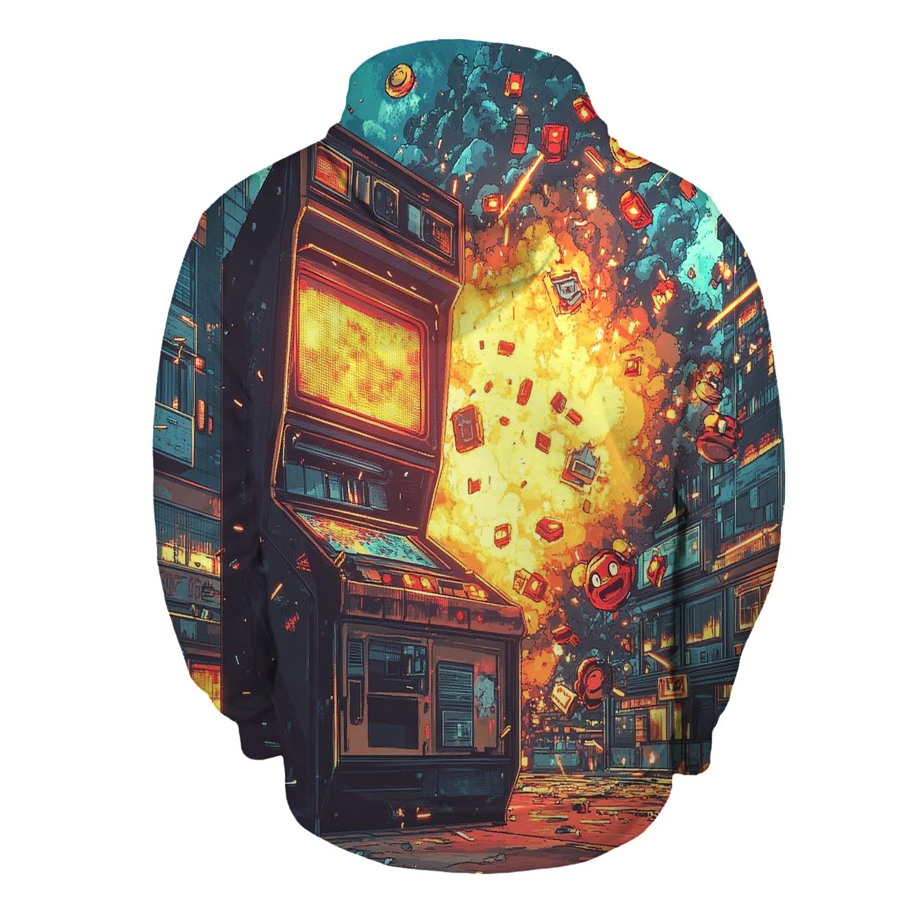 Pixel Pals Arcade Ambush hoodie styles