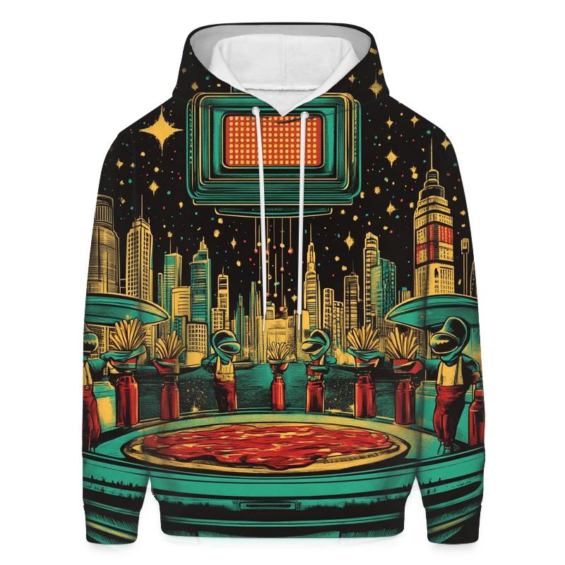 Alien Drive Thru Singalong zip-up hoodies